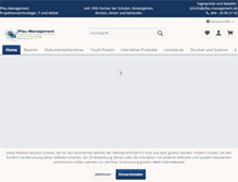 Tablet Screenshot of pfau-management.de